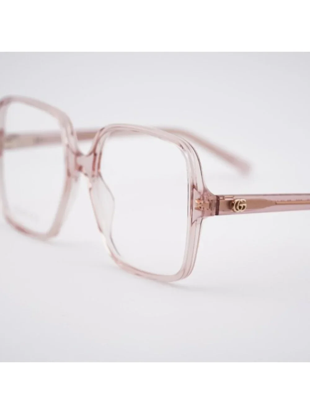 Gucci GG1994O 003 Eyeglasses Pink 53mm Square Frame